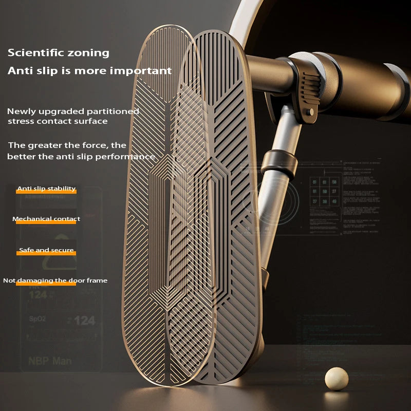 Anti-Skid Horizontal Door Pull-Up Bar