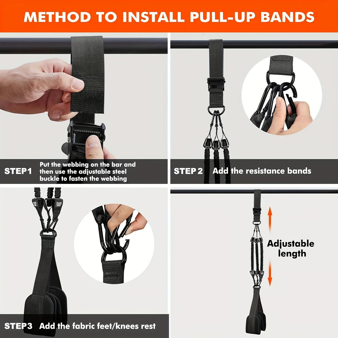 Heavy Duty Pull-Up Assistance Bands