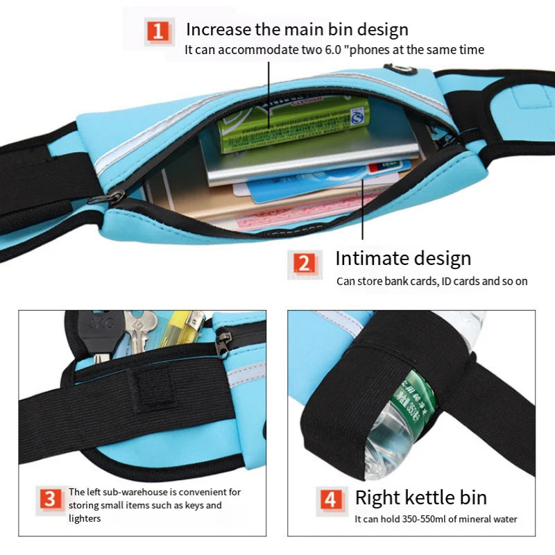 Running Waterproof Sports Waist Pack