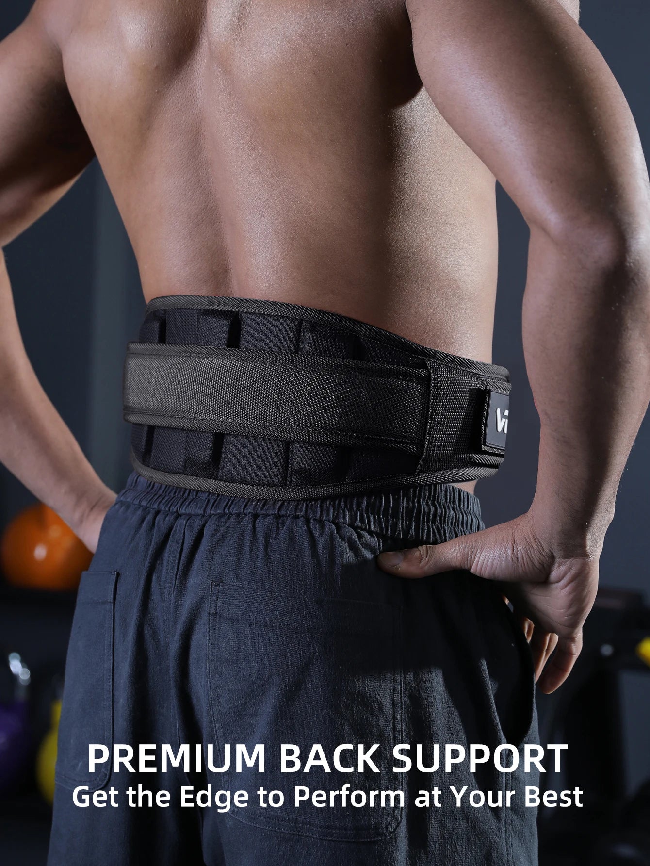 VBOSi Adjustable Premium Weightlifting Belt