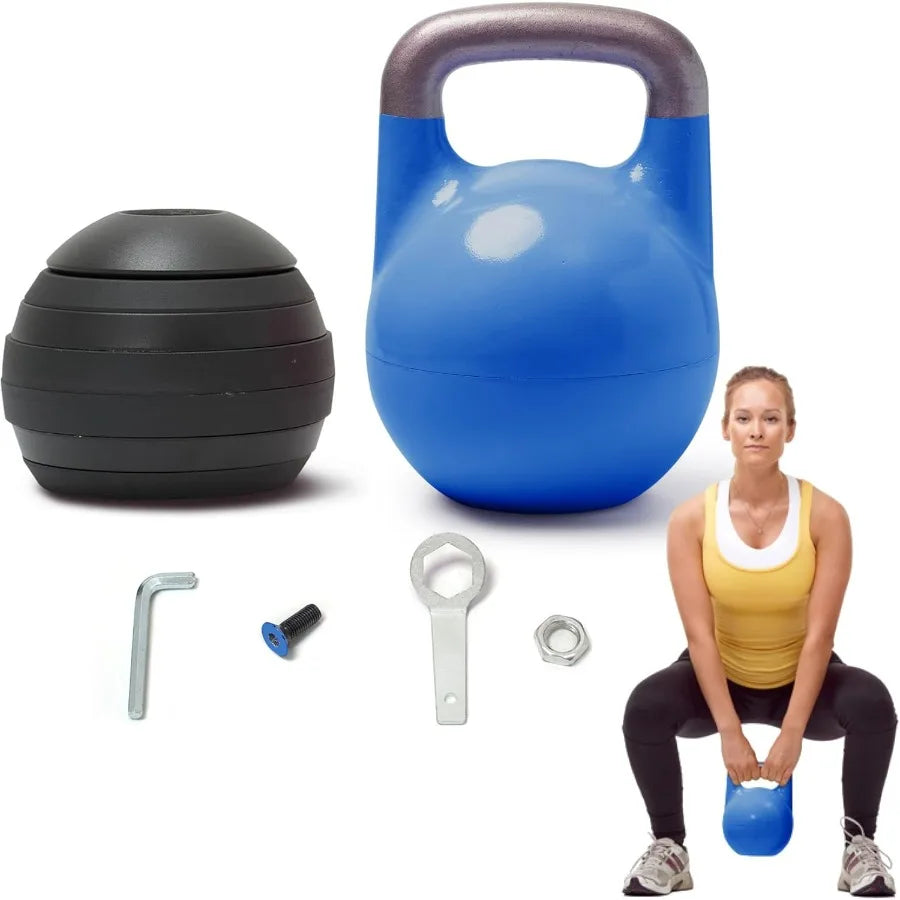 Adjustable 26-70lb Kettlebell Set