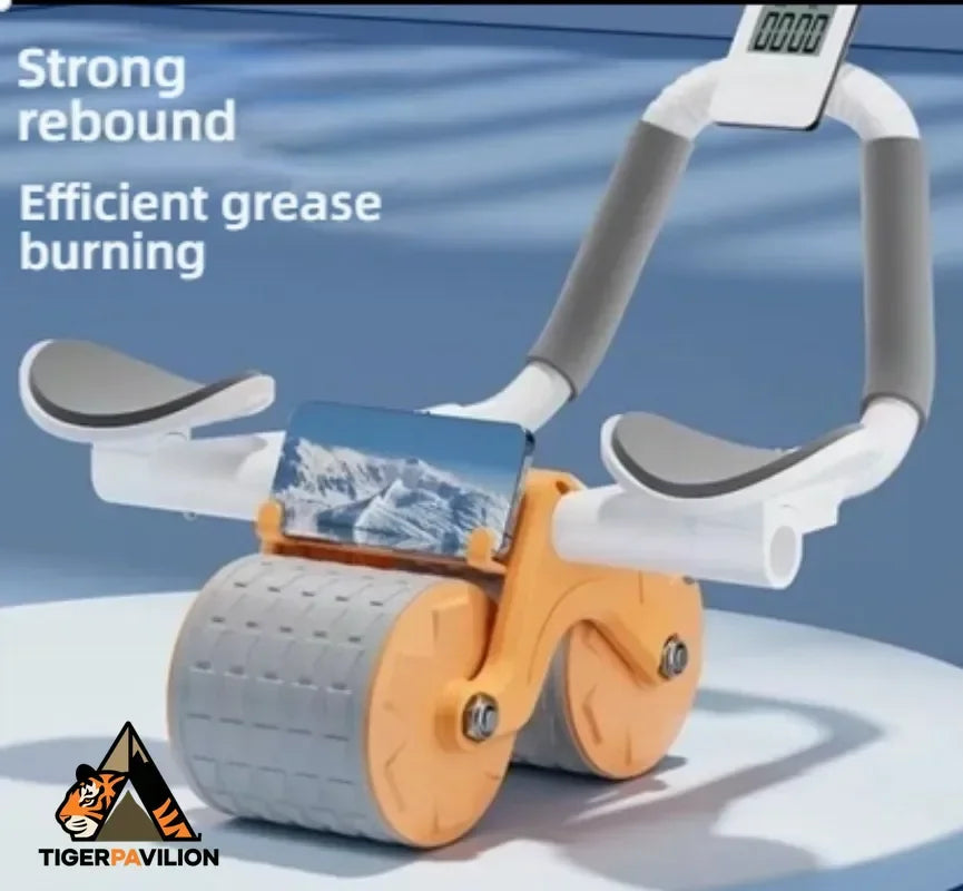 Dual-Use Ab Roller Wheel Exercise