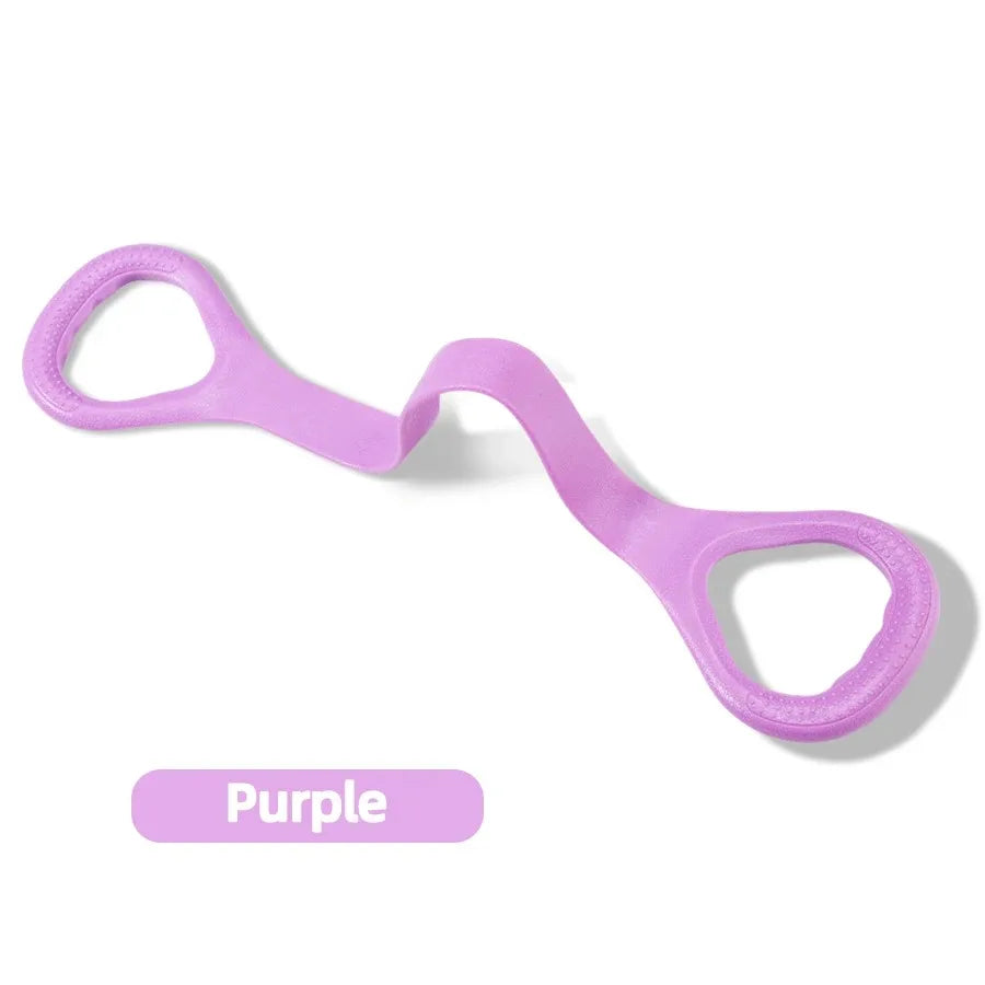 Elastic Resistance Band Fitness Training