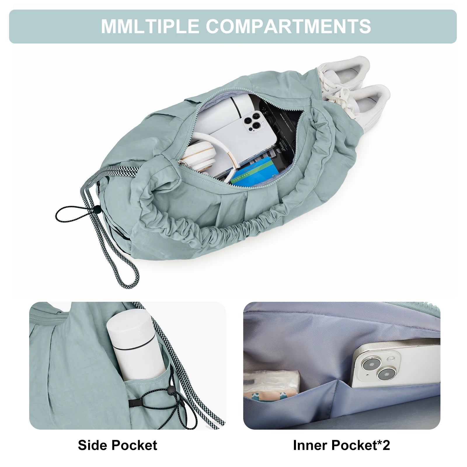 Large Capacity Versatile Gym Training Bag