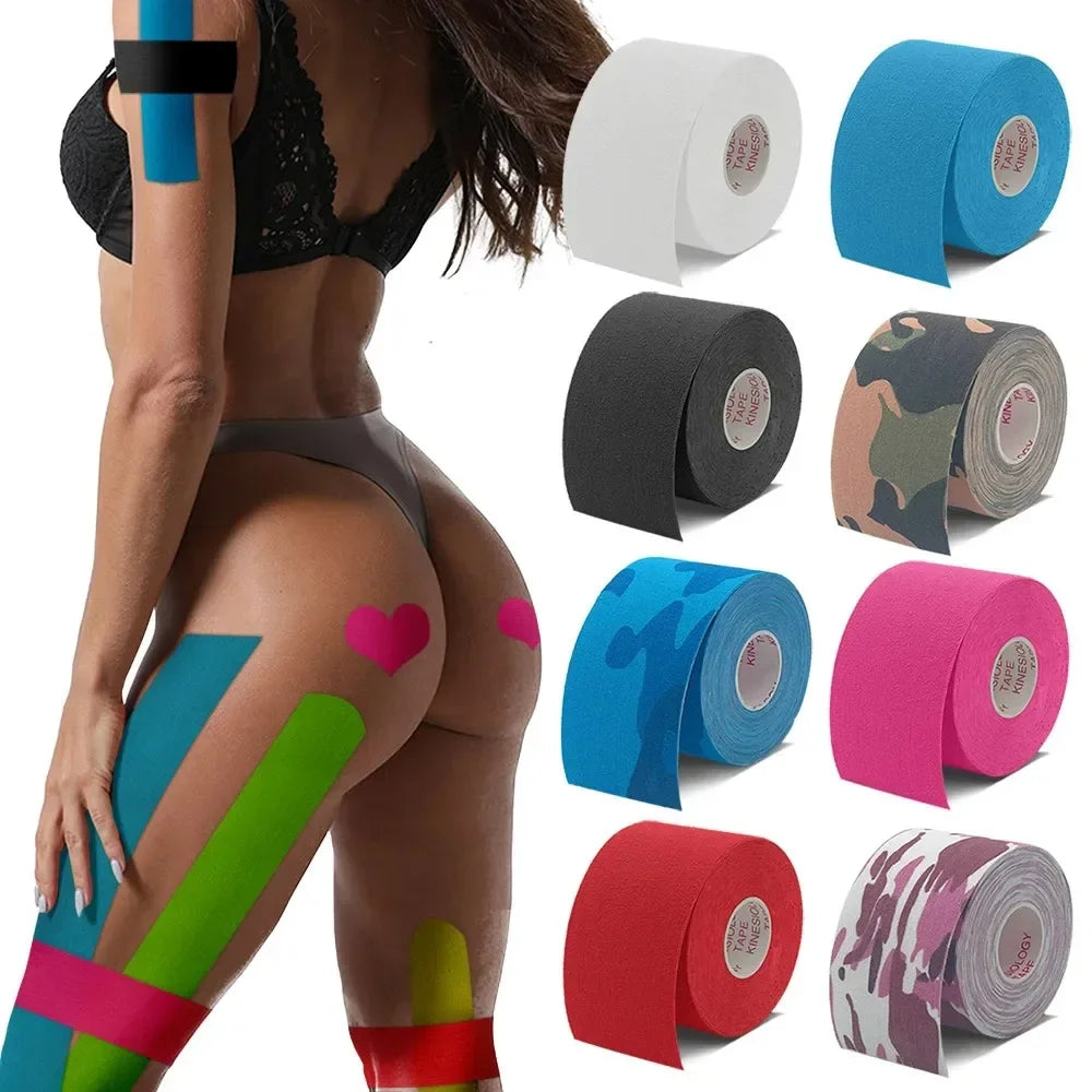 5x500cm Waterproof Sports Kinesiology Tape