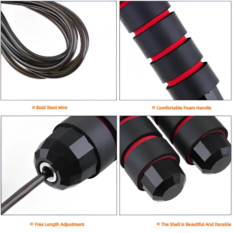 Steel Wire Adjustable Jump Rope