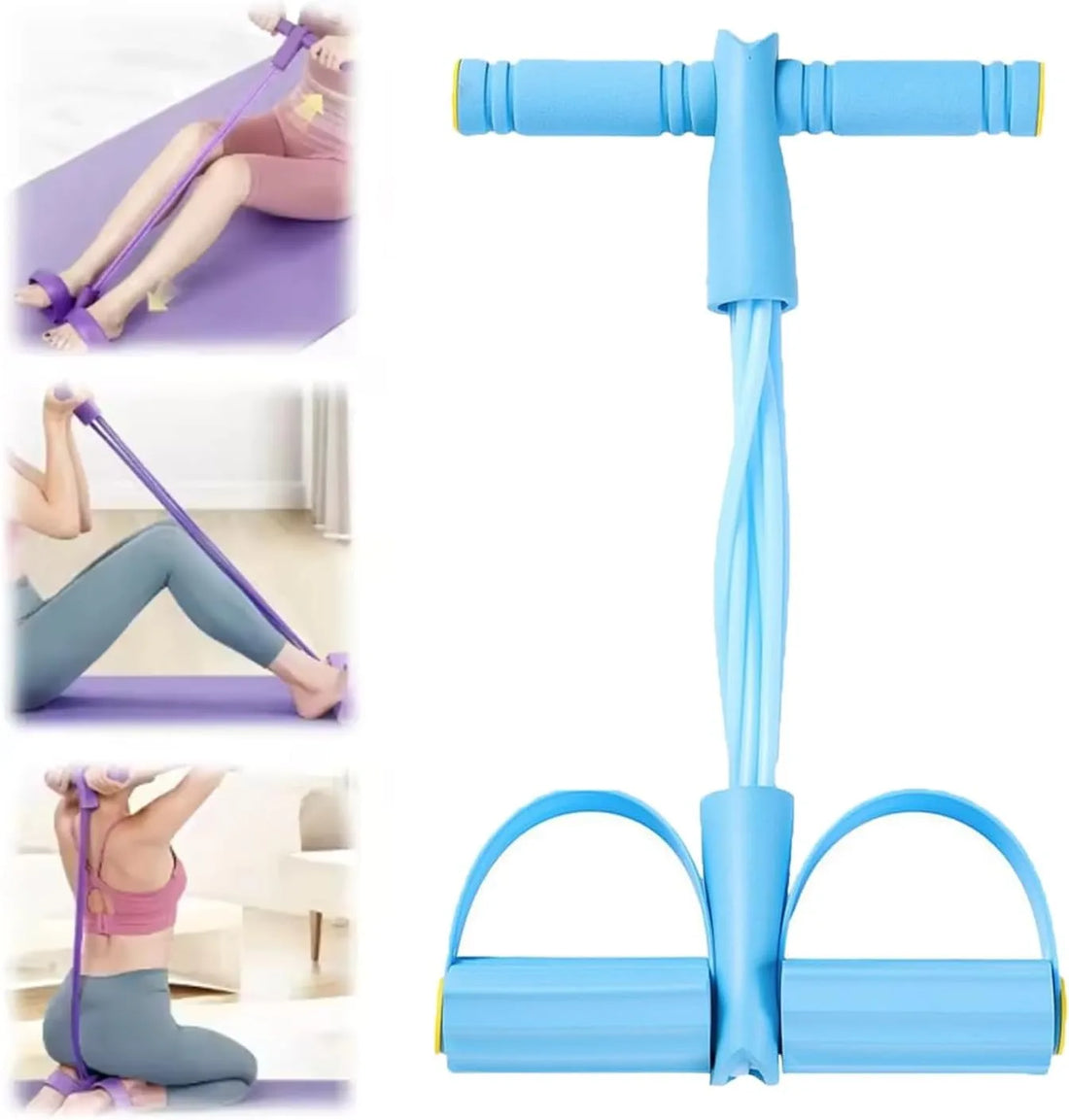6-Tube Elastic Yoga Pedal Puller
