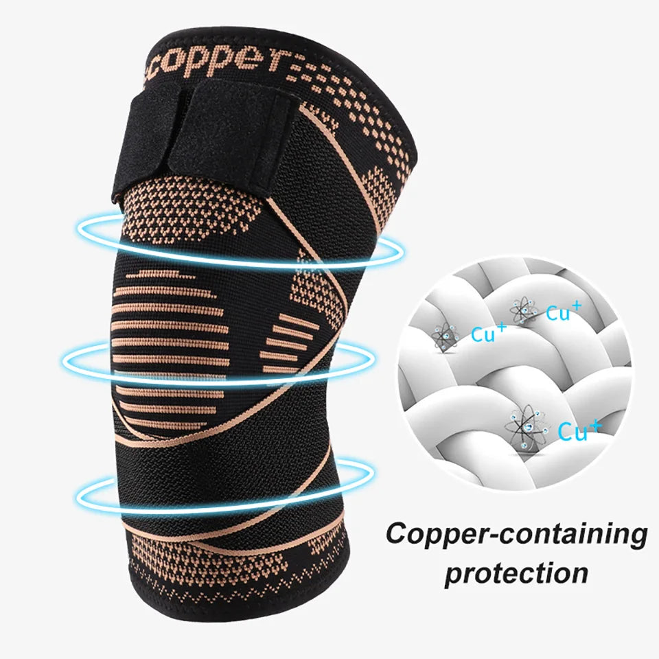 GTUBIKE Copper Knee Brace Support