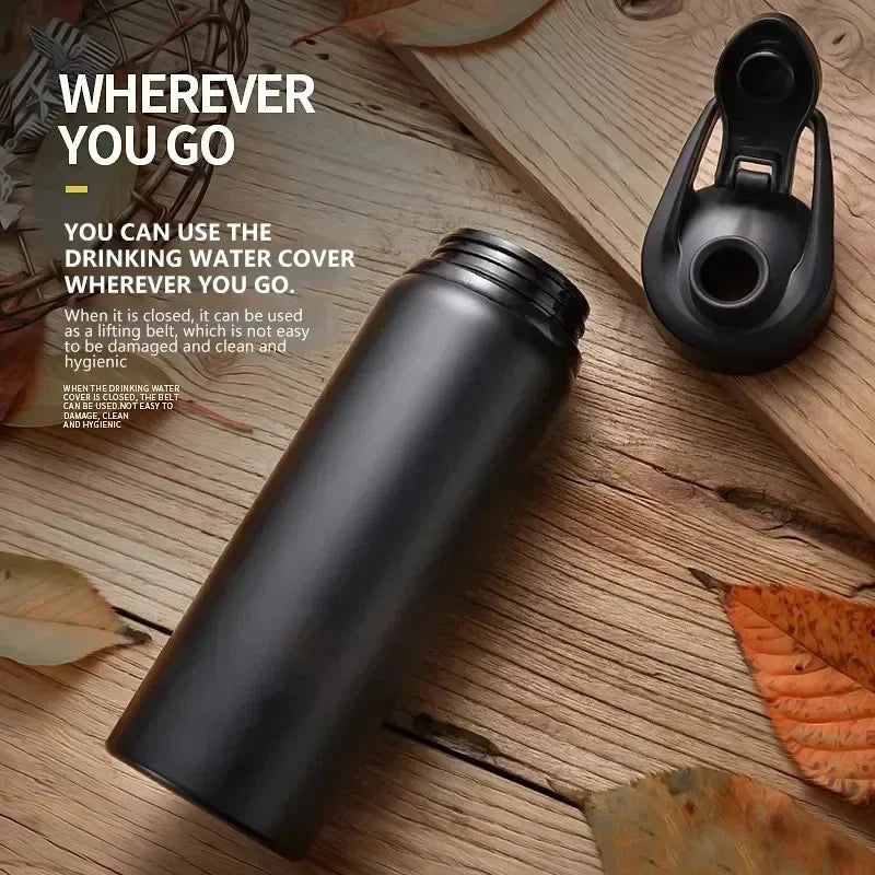 Portable Stainless Steel Sports Bottle