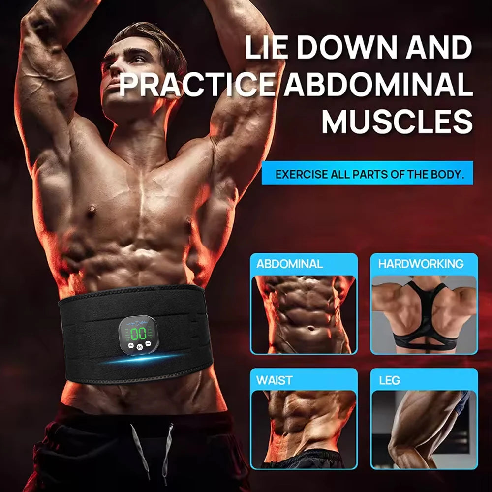 Smart EMS Abdominal Muscle Stimulator Belt