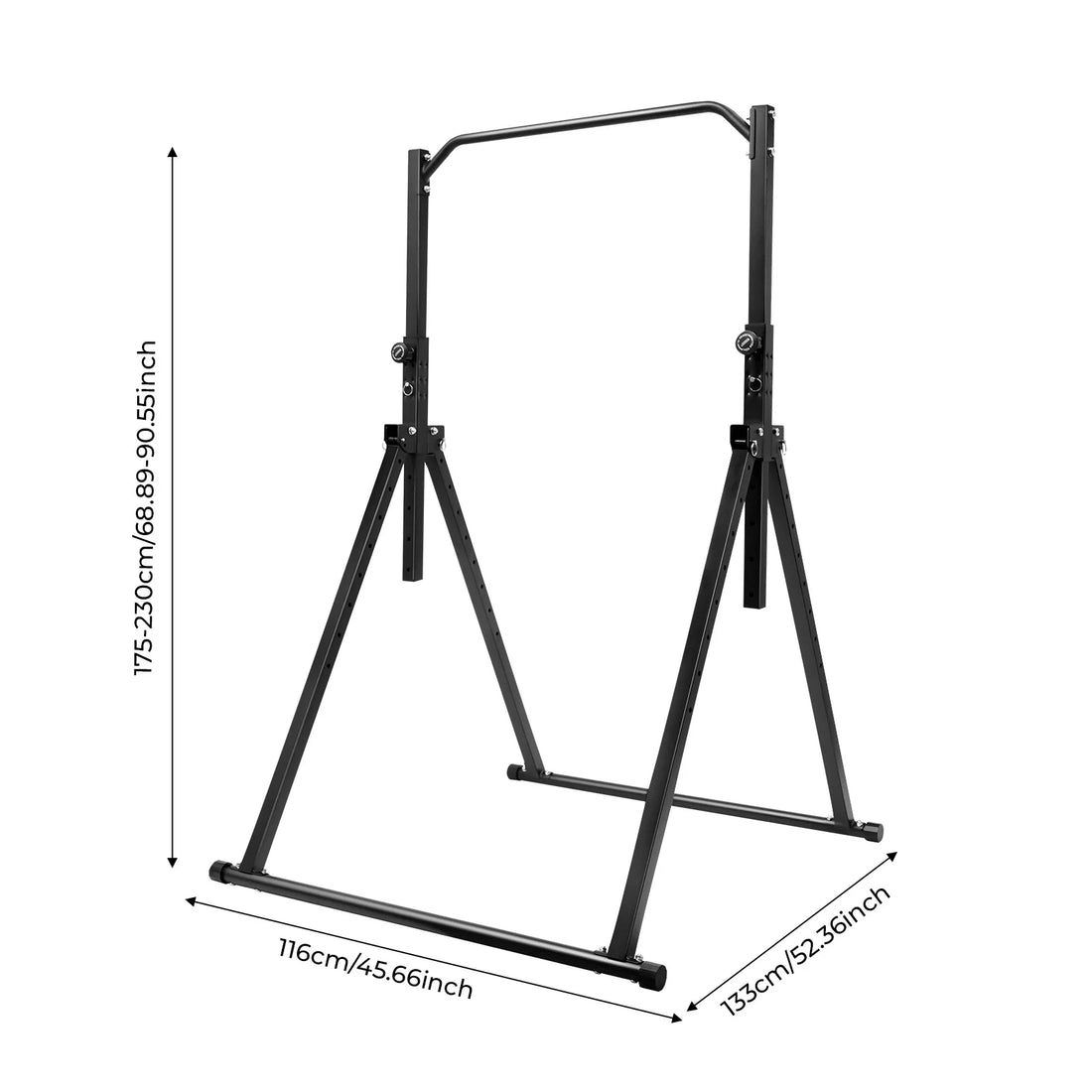 Adjustable Height Doorway Pull-Up Bar