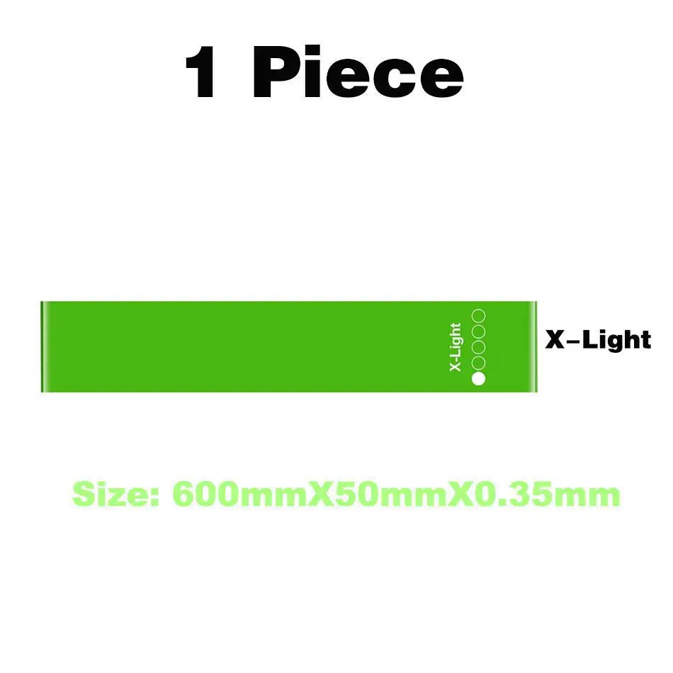 Colorful TPE Yoga Resistance Bands