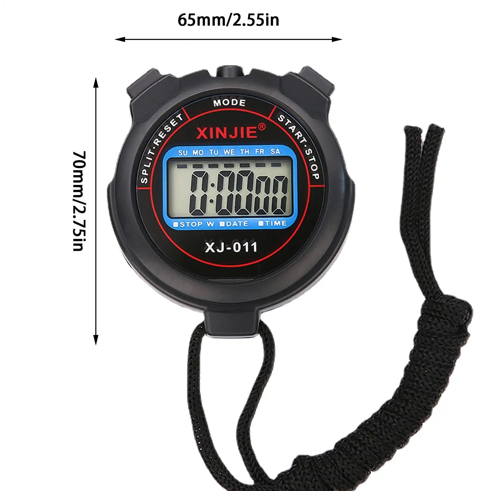 Professional Pocket Digital Stopwatch Timer