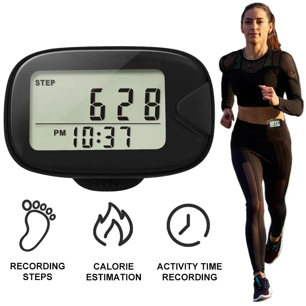 Walking Pedometer LCD Step Counter