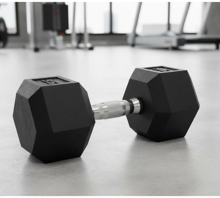 Coated Hex Dumbbell Set Home Gym