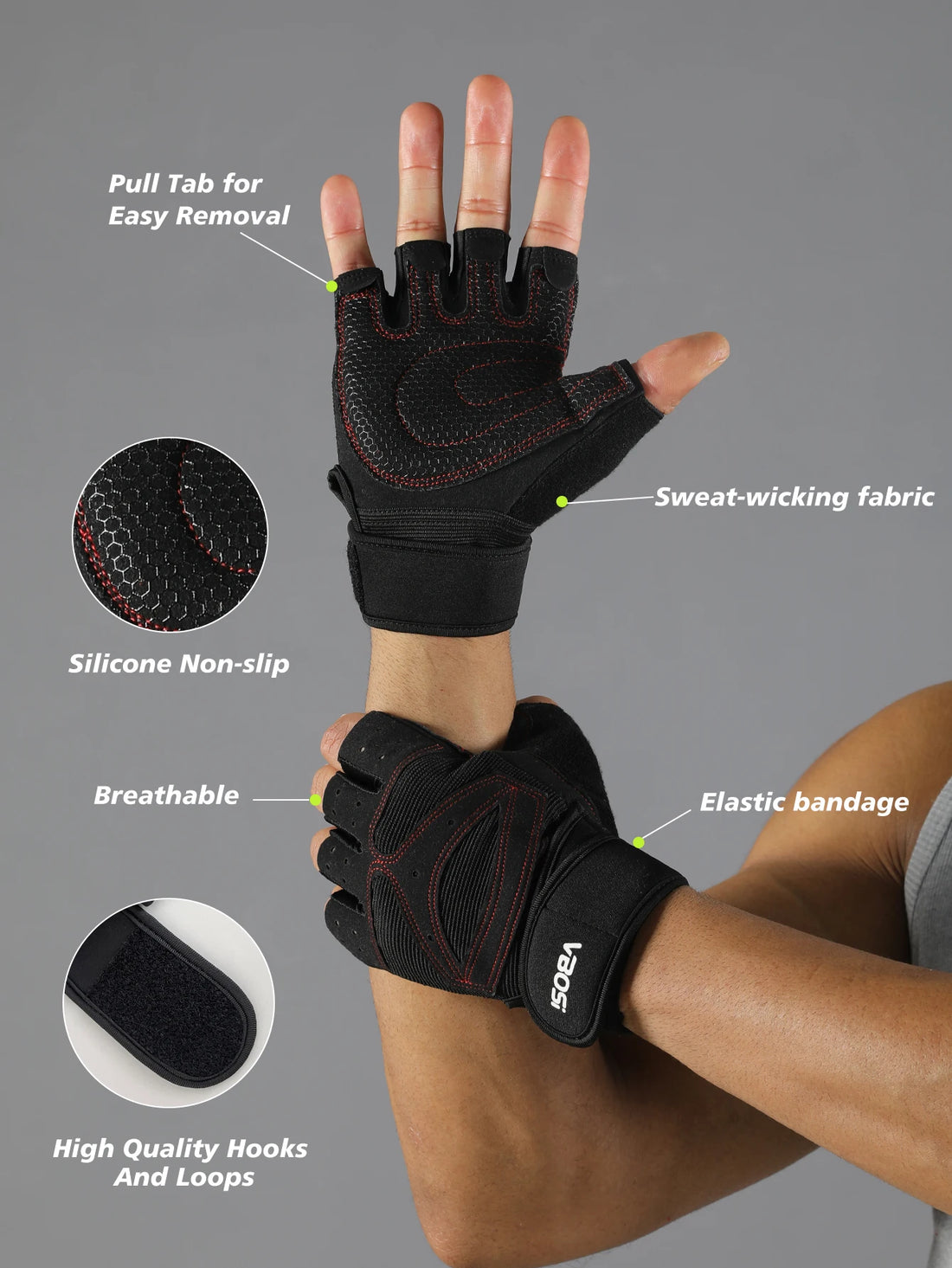 Anti-Slip Breathable Cycling Gloves