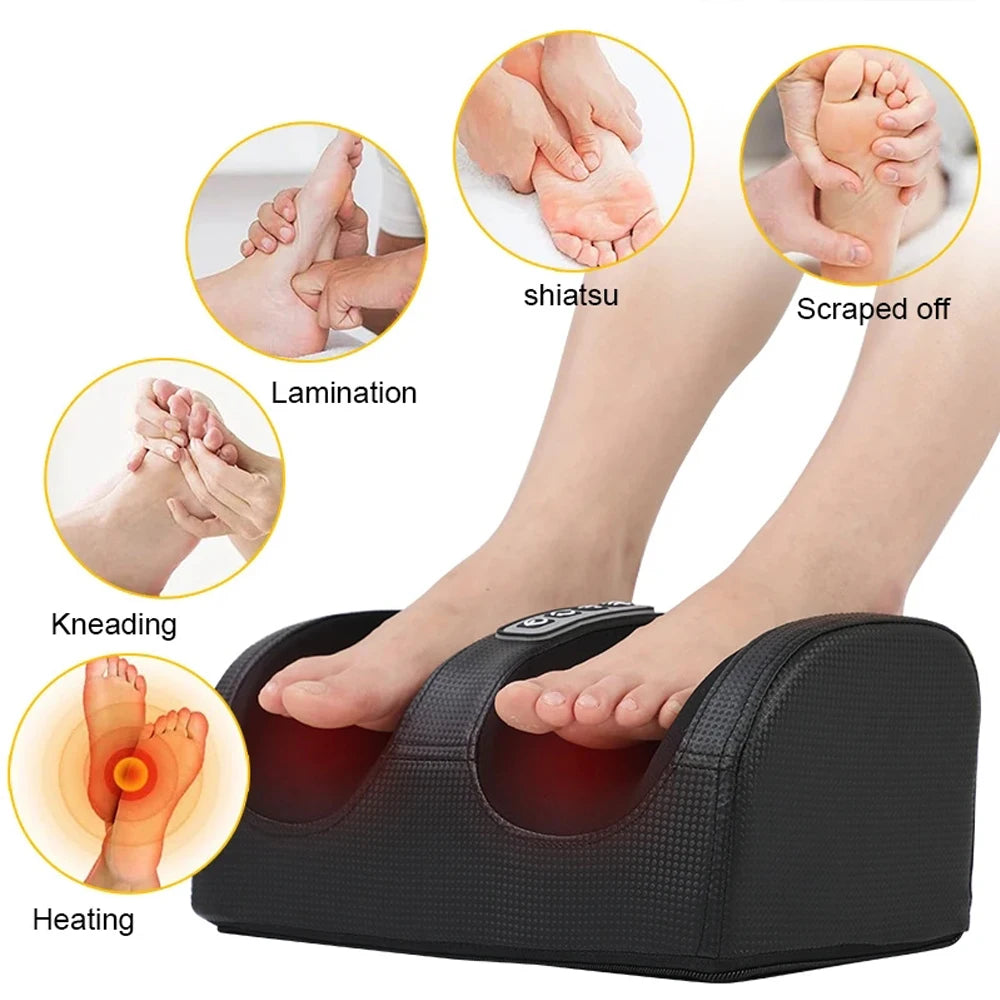 Electric Shiatsu Foot Massager Roller
