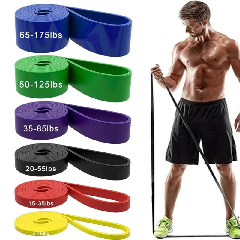 Pull-Up Exercise Resistance Bands Home Gym