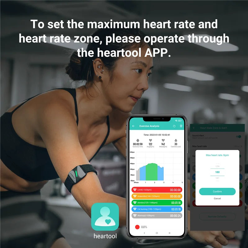 COOSPO HW807 Heart Rate Armband