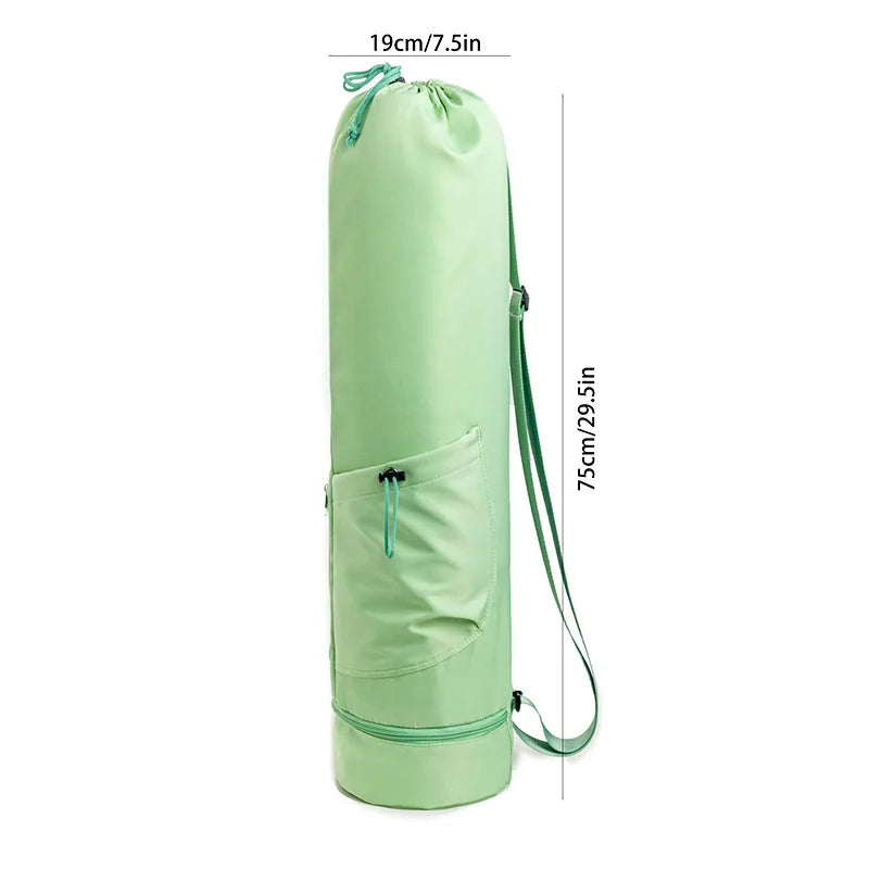Yoga Mat Bag with Wet Pocket