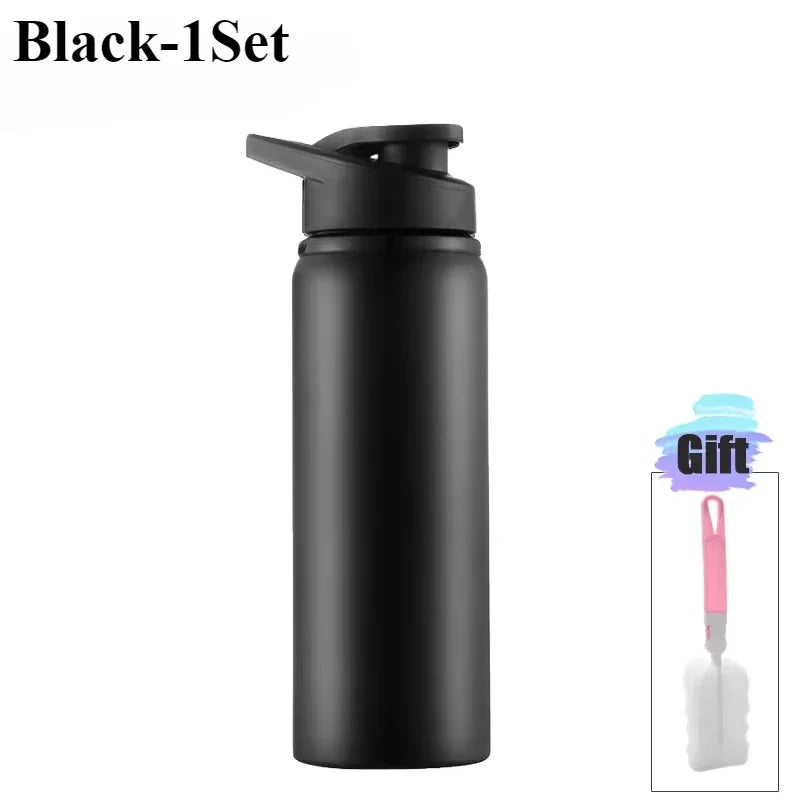 Portable Stainless Steel Sports Bottle