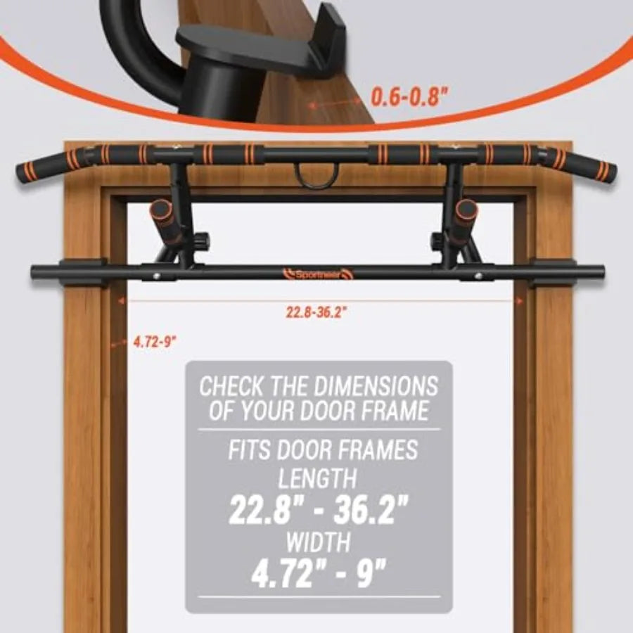 Doorway Folding Multi-Grip Pull-Up Bar