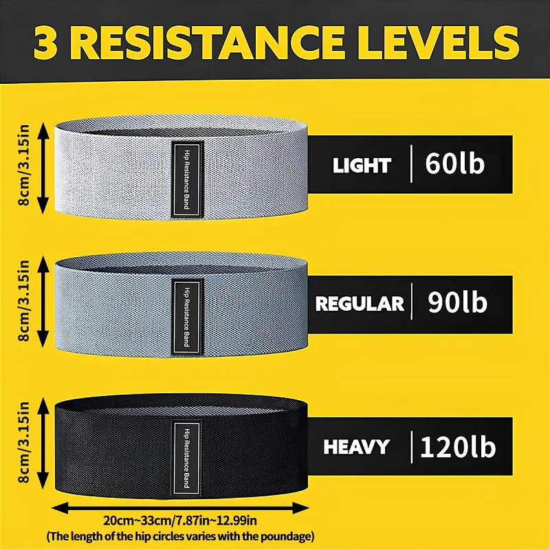 Elastic Resistance Training Bands Fitness