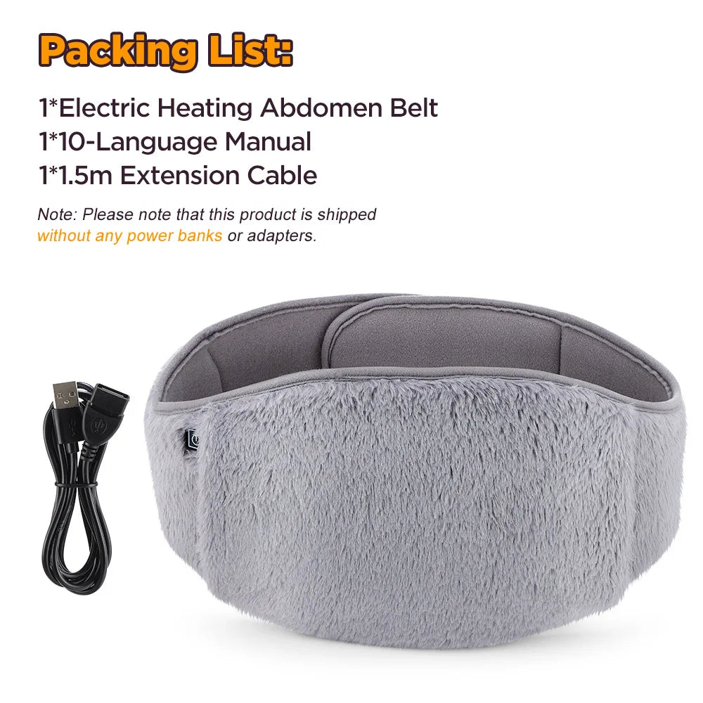 USB Heated Abdominal Waist Belt