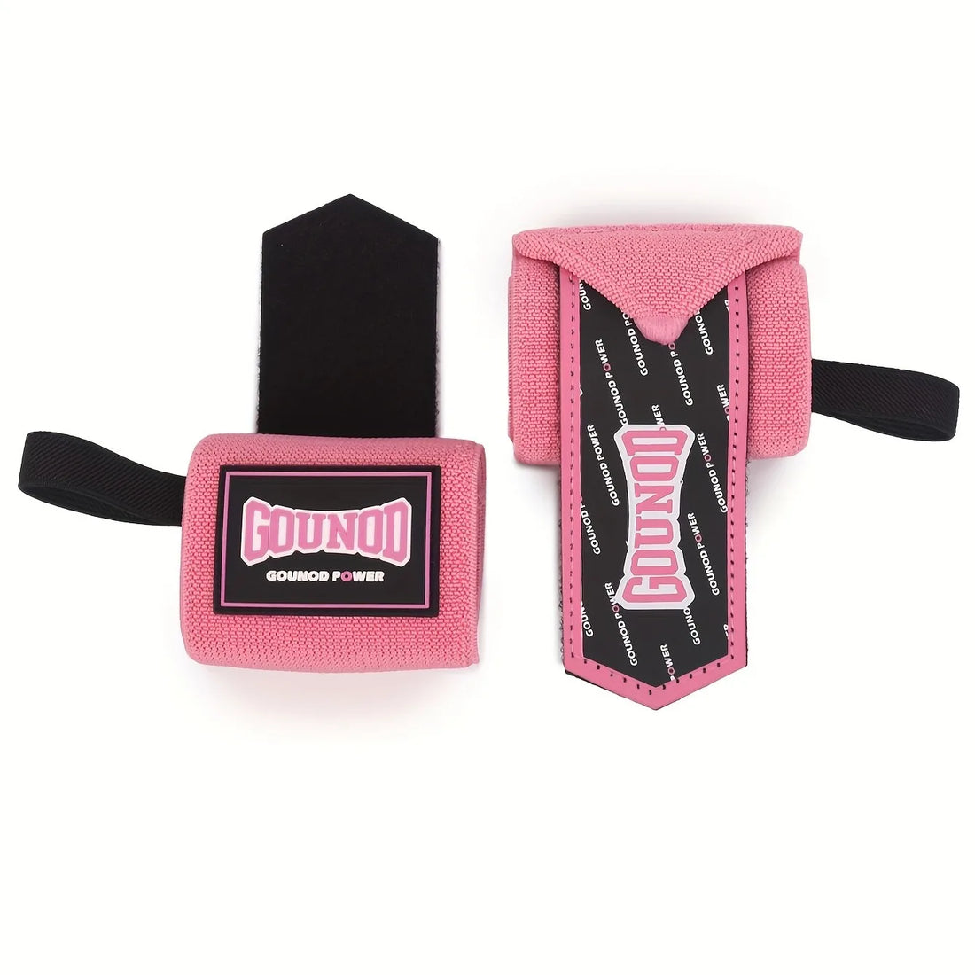 Pair Adjustable Weightlifting Wrist Support Wraps