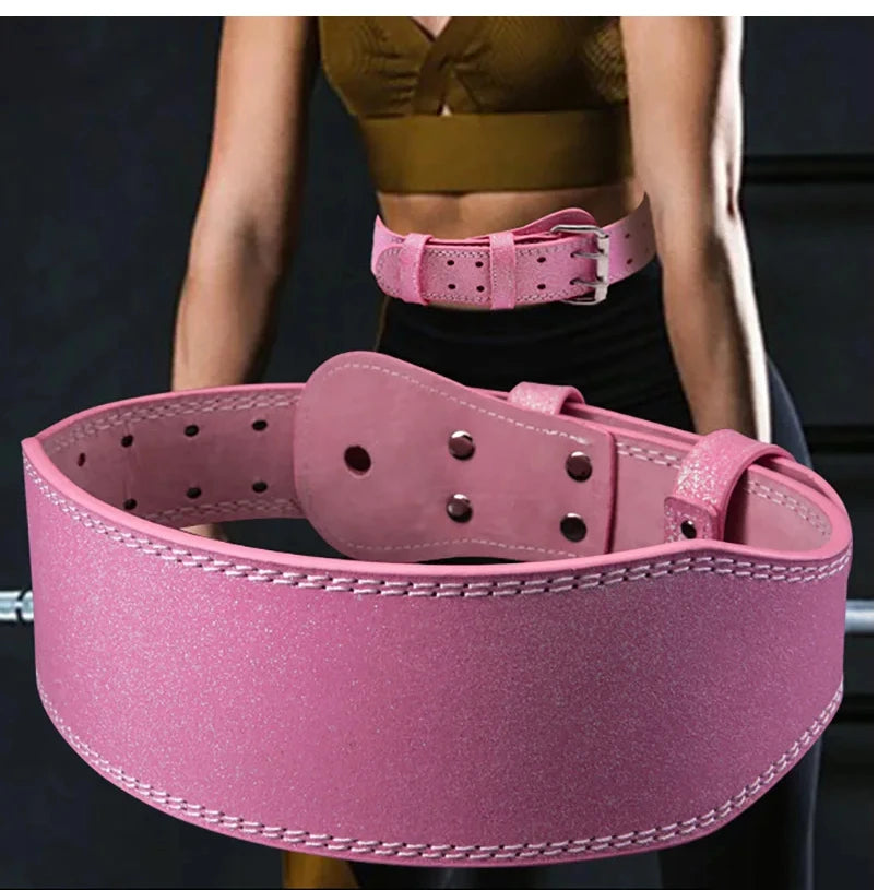 Pink Flash Weightlifting Powerlifting Belt