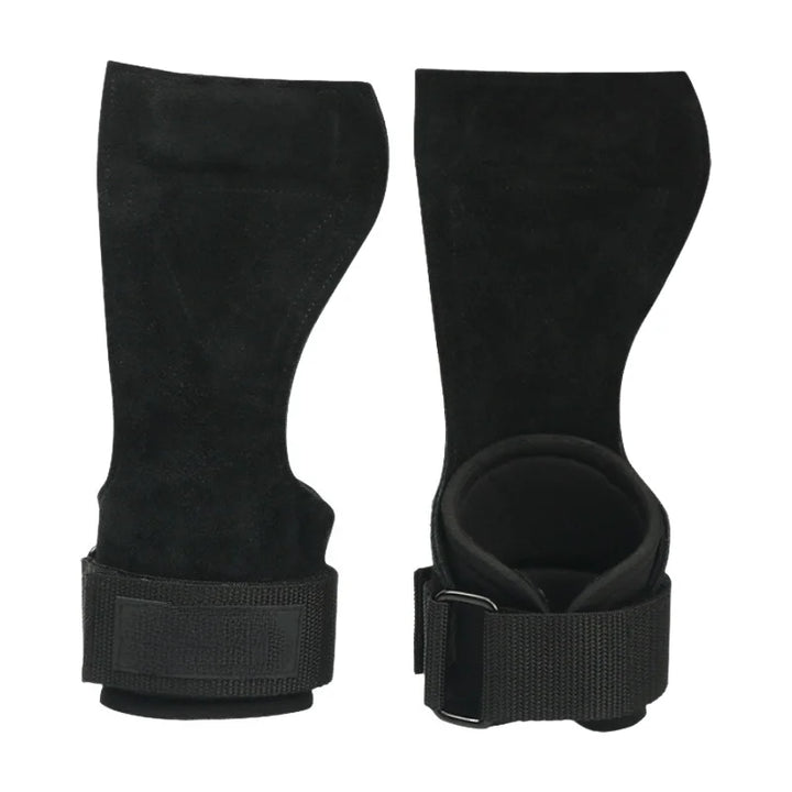 Cowhide Gym Gloves Anti-Skid Pads
