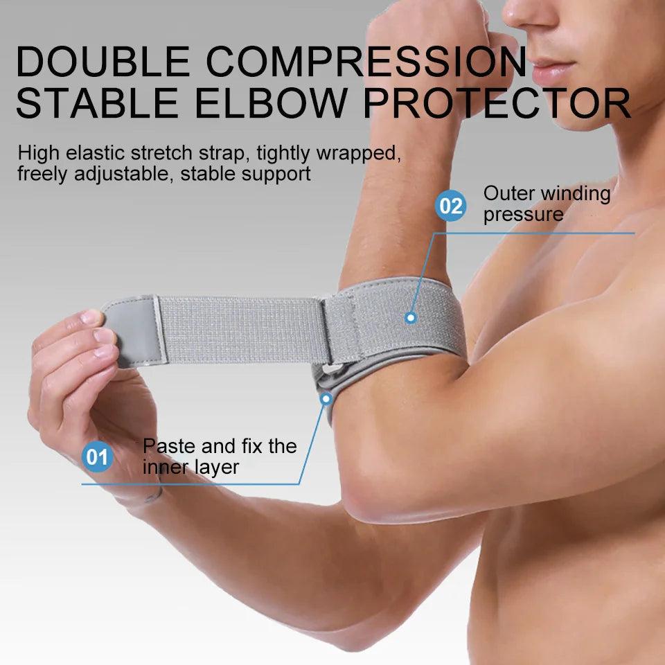 GTUBIKE Elbow Brace Support Band