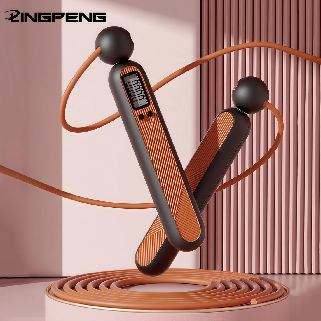 Cordless Smart Skipping Rope Counter