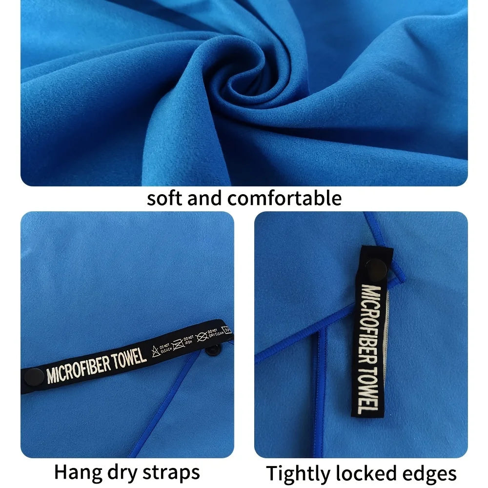 Quick-Dry Microfiber Outdoor Sports Towel