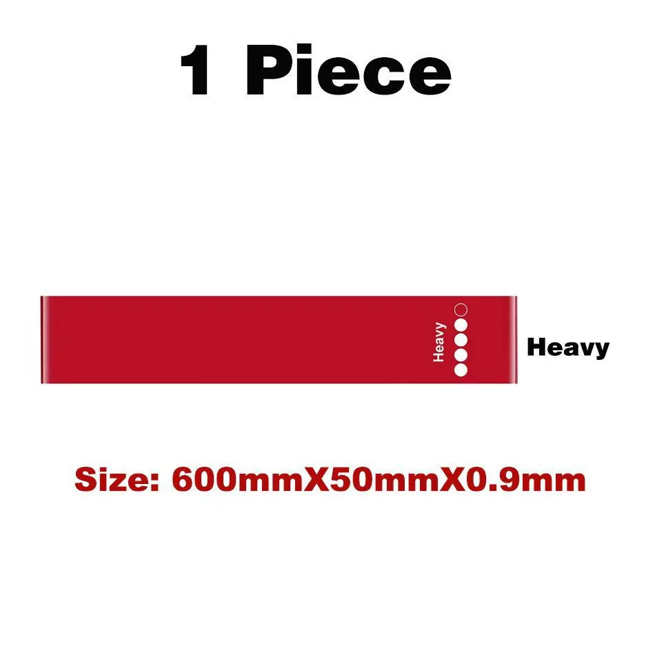 Colorful TPE Yoga Resistance Bands