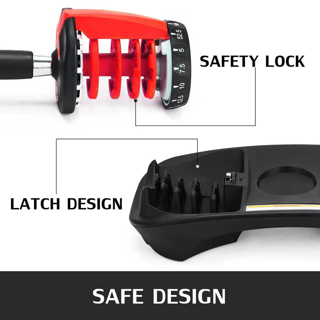 Sihao Adjustable Dumbbells 24/40KG Set