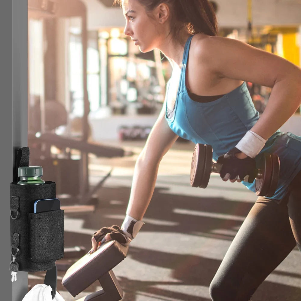 Magnetic Gym Bag with Organizer Strap