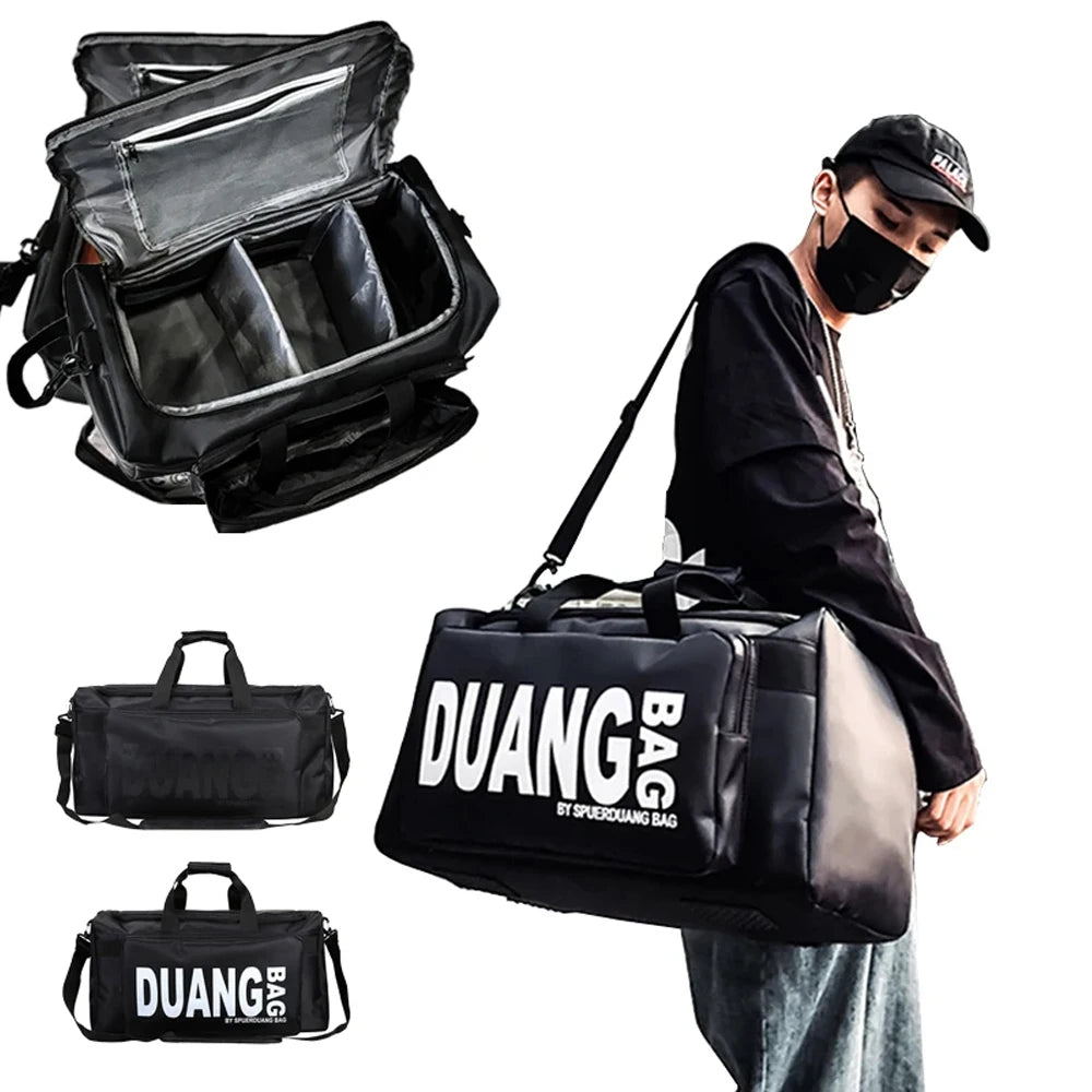 Water Resistant Sports Travel Duffel Bag