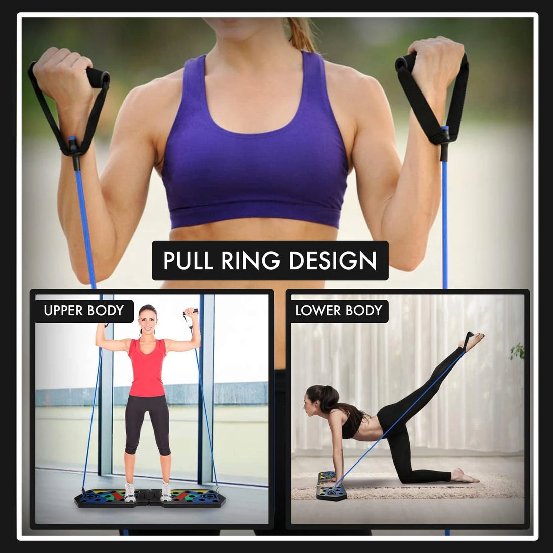 Portable Multifunction Push-Up Board Set