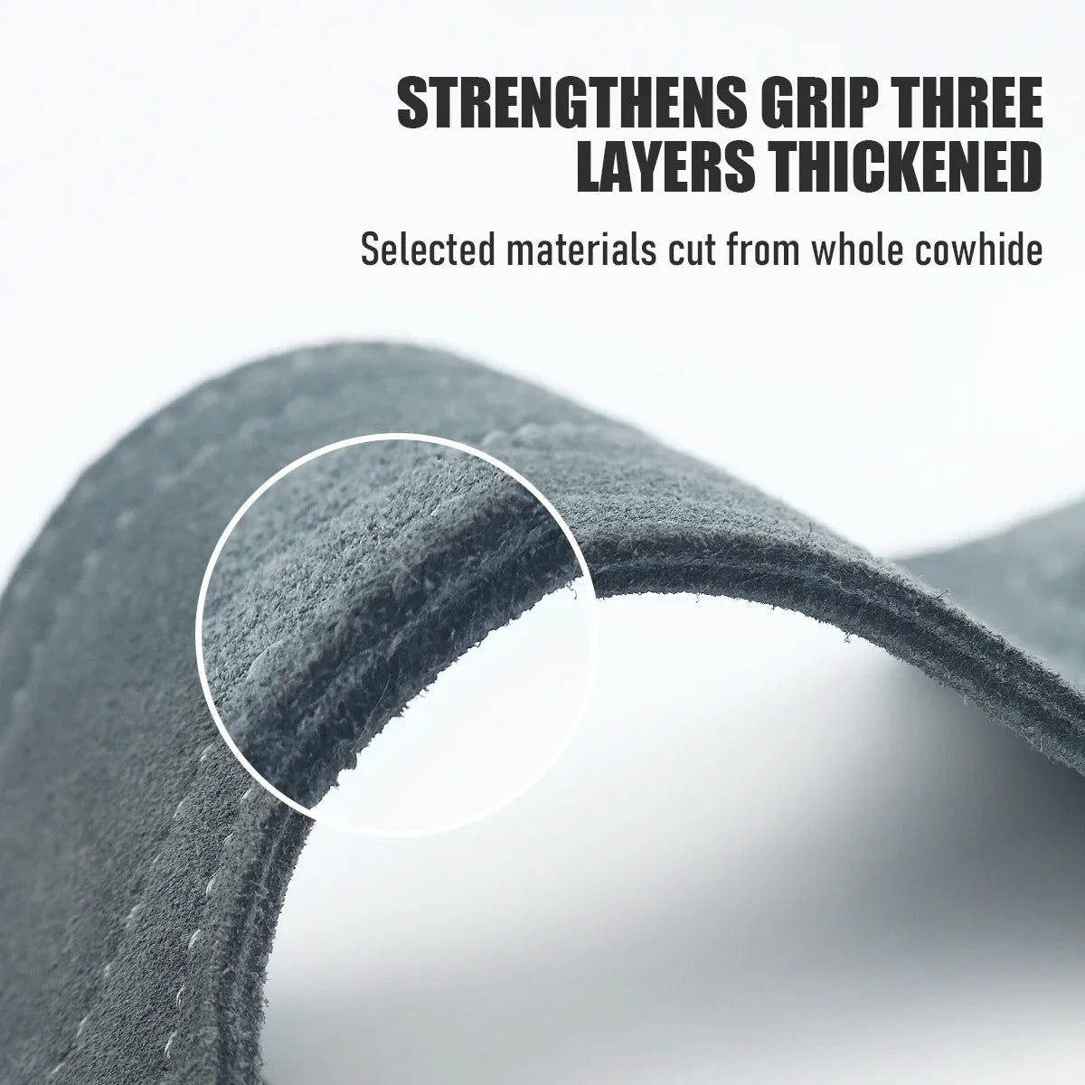 Pair Cowhide Heavy Duty Gloves