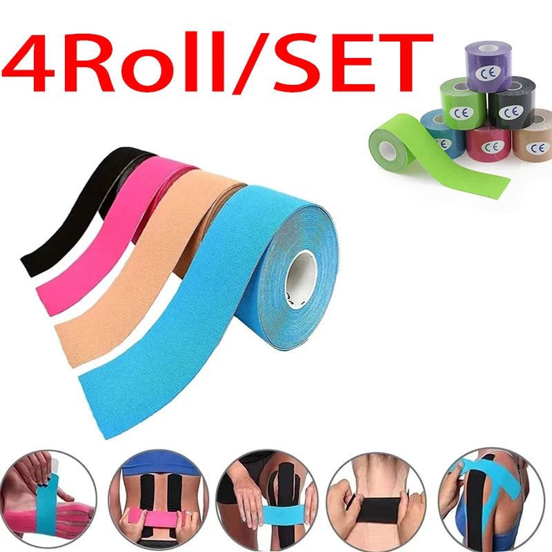 4 Roll Kinesiology Athletic Tape
