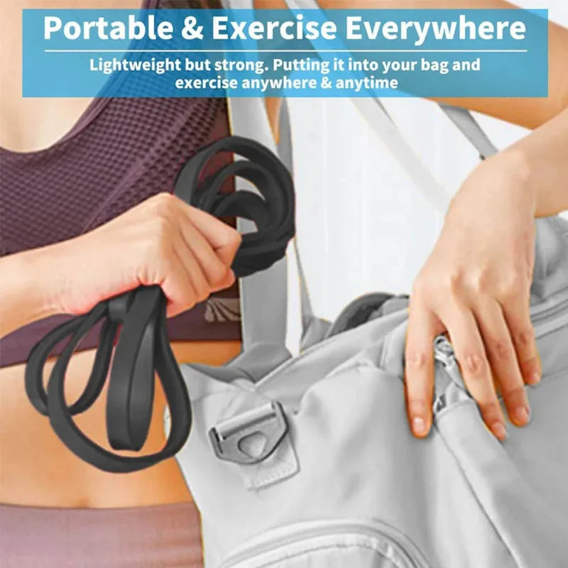 Pull-Up Exercise Resistance Bands Home Gym