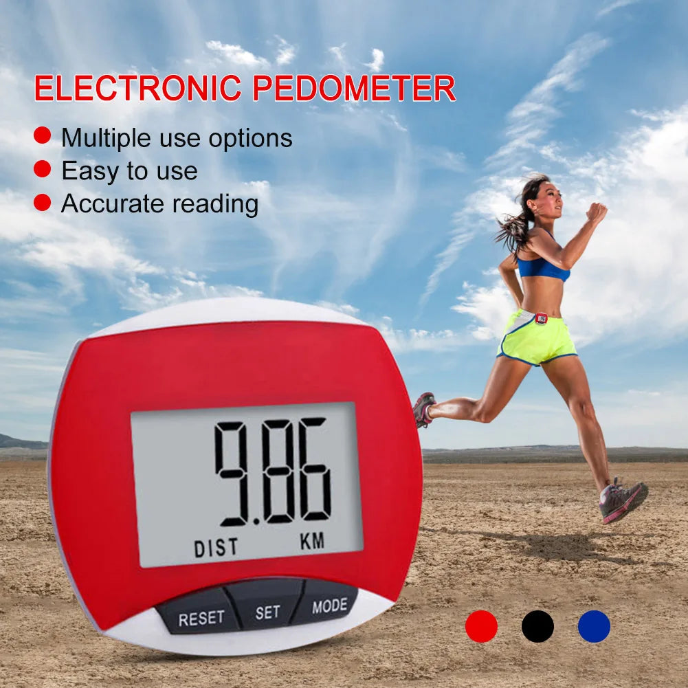 Accurate Clip-On Step Tracker Pedometer