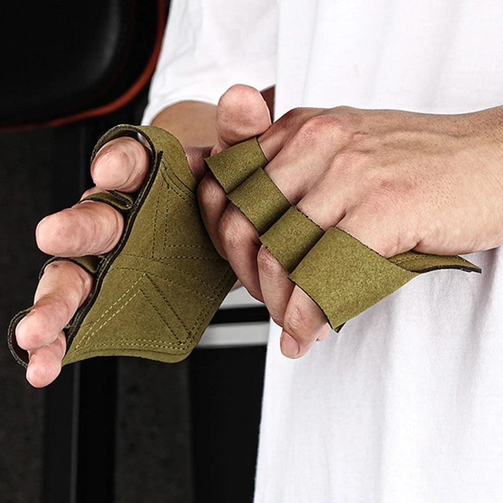 Pair Lifting Palm Grip Gloves