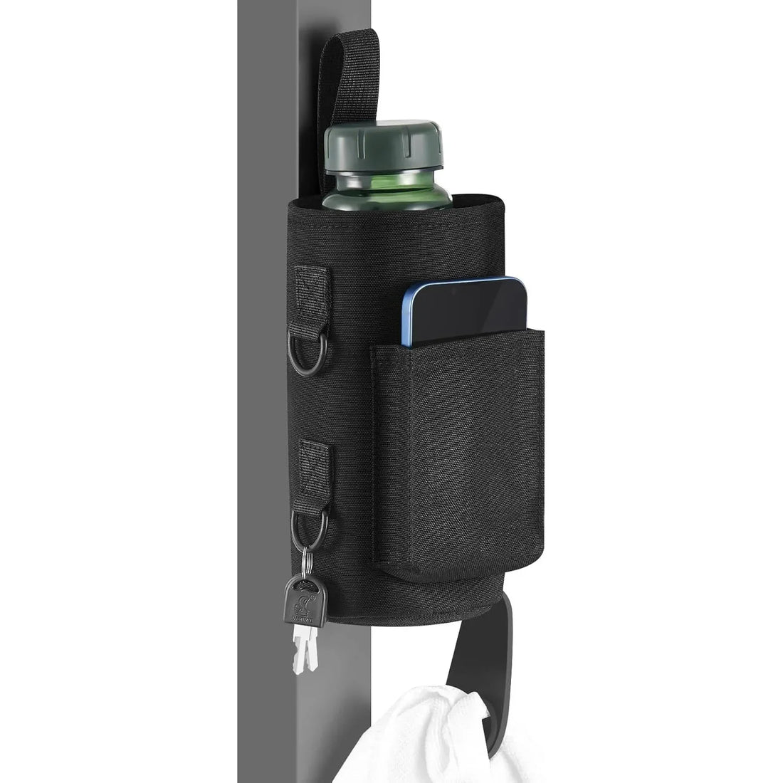 Magnetic Gym Bag with Organizer Strap