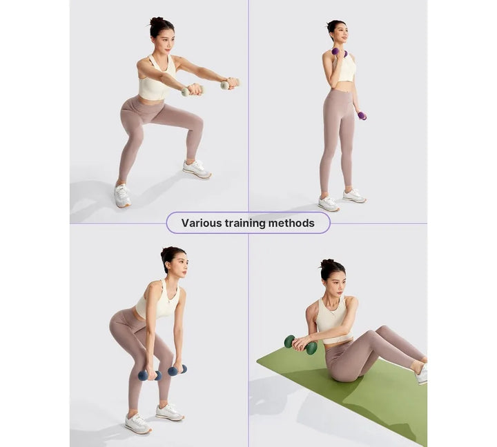 2-15lb Neoprene Dumbbell Set Women