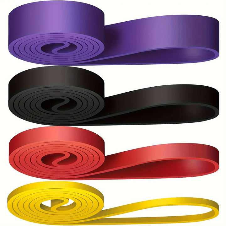 4pcs Stackable Tension Resistance Bands
