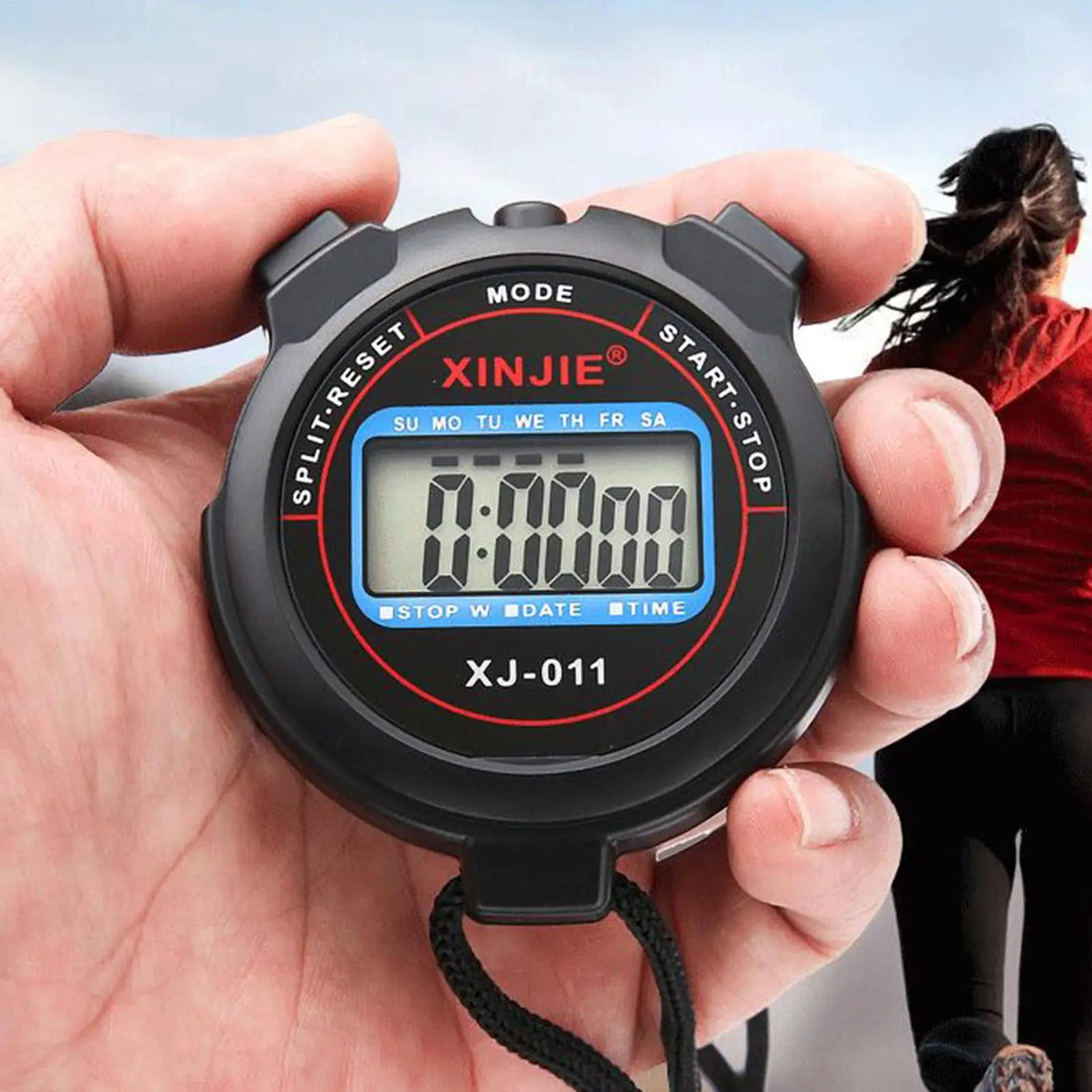 Professional Pocket Digital Stopwatch Timer