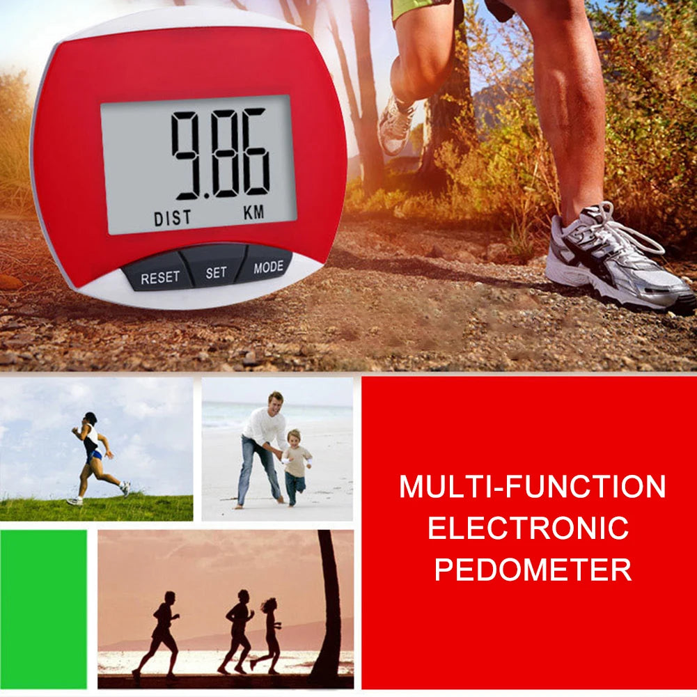 Accurate Clip-On Step Tracker Pedometer