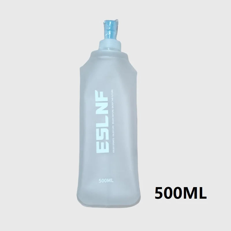 Soft Silicone Running Water Bottle